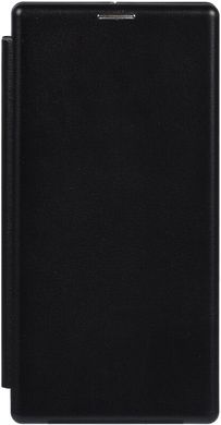 Чехол книжка Samsung Note 10 TOTO Book Rounded Leather Case Black