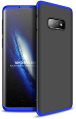 Чехол накладка GKK 3 in 1 Hard PC Case Samsung Galaxy S10e Blue/Black