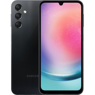 Мобильный телефон Samsung Galaxy A24 6/128Gb Black (SM-A245FZKVSEK), Чорний