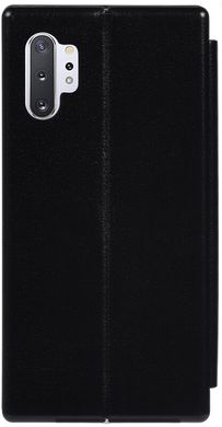 Чехол книжка Samsung Note 10+ TOTO Book Rounded Leather Case Black