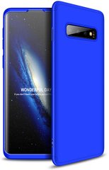 Чехол накладка GKK 3 in 1 Hard PC Case Samsung Galaxy S10 Blue