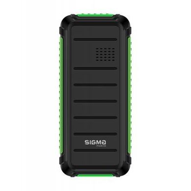 Мобильный телефон Sigma X-style 18 Track Black-Green (4827798854433), Зелёный