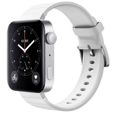 Ремінець до смарт-годинника BeCover Silicone для Xiaomi Mi Watch White (704521), Білий