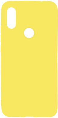 Чехол накладка TOTO 1mm Matt TPU Case Xiaomi Redmi 7 Yellow