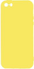 Чехол накладка TOTO 1mm Matt TPU Case Apple iPhone SE/5s/5 Yellow