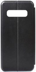 Чехол книжка Samsung S10 TOTO Book Rounded Leather Case Black