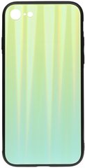 Чохол накладка TOTO Aurora Print Glass Case Apple iPhone 7; 8 Green