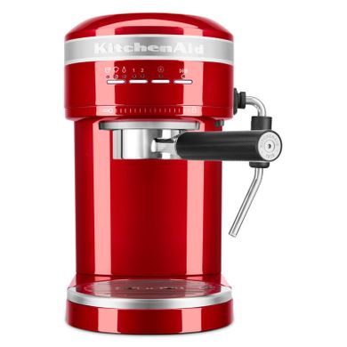 Ріжкова кавоварка еспресо KitchenAid 5KES6503ECA, вишневий