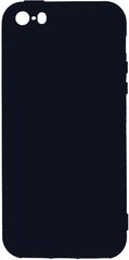 Чехол накладка TOTO 1mm Matt TPU Case Apple iPhone SE/5s/5 Black