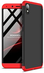 Чехол накладка GKK 3 in 1 Hard PC Case Xiaomi Redmi 7A Red/Black
