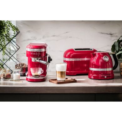 Ріжкова кавоварка еспресо KitchenAid 5KES6503EER, Червоний