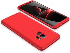 Чехол накладка GKK 3 in 1 Hard PC Case Samsung Galaxy S9 Red