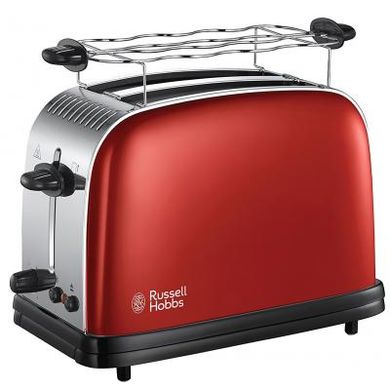 Тостер Russell Hobbs 23330-56, червоний, нержавіюча сталь