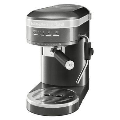 Ріжкова кавоварка еспресо KitchenAid 5KES6503EMS, Серебристый