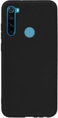 Чехол накладка Xiaomi Redmi Note 8T Black TOTO 1mm Matt TPU Case