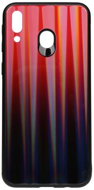 Чехол накладка TOTO Aurora Print Glass Case Samsung Galaxy M20 Red
