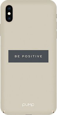 Чехол PUMP Tender Touch Case for iPhone X/XS Be Positive
