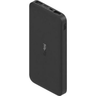 Батарея универсальная Xiaomi Redmi 10000 mAh Black (615980), Чорний