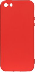 Чохол накладка TOTO 1mm Matt TPU Case Apple iPhone SE/5s/5 Red