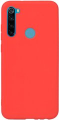 Чехол накладка Xiaomi Redmi Note 8T Red TOTO 1mm Matt TPU Case
