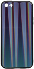 Чохол накладка TOTO Aurora Print Glass Case Apple iPhone SE; 5s; 5 Blue