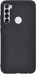 Чехол накладка Xiaomi Redmi Note 8 Black TOTO 1mm Matt TPU Case