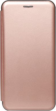 Чехол книжка Honor 10 Lite TOTO Book Rounded Leather Case rose gold