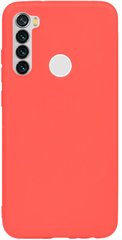 Чехол накладка Xiaomi Redmi Note 8 Red TOTO 1mm Matt TPU Case