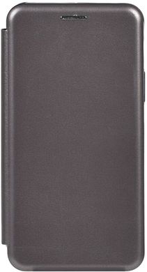 Чехол книжка iPhone 11 Pro Max TOTO Book Rounded Leather Case Apple gray