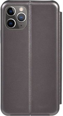 Чохол книга iPhone 11 Pro Max TOTO Book Rounded Leather Case Apple gray