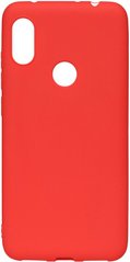 Чехол накладка TOTO 1mm Matt TPU Case Xiaomi Redmi Note 6 Pro Red