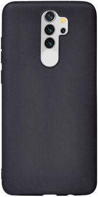 Чехол накладка Xiaomi Redmi Note 8 Pro Black TOTO 1mm Matt TPU Case