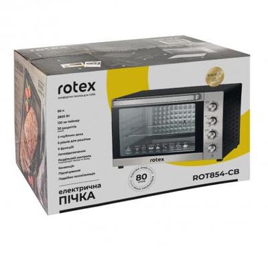 Електропіч Rotex ROT854-CB, Чорний