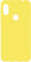 Чехол накладка TOTO 1mm Matt TPU Case Xiaomi Redmi Note 6 Pro Yellow