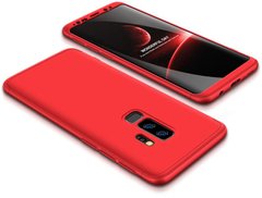 Чехол накладка GKK 3 in 1 Hard PC Case Samsung Galaxy S9+ Red