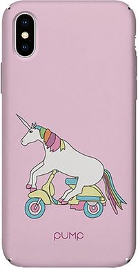 Чохол PUMP Tender Touch Case for iPhone XS Max Unicorn Biker