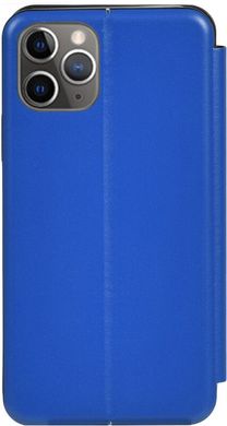 Чехол книжка iPhone 11 Pro Max TOTO Book Rounded Leather Case Apple blue