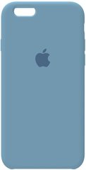 Чехол накладка Apple Silicone Case iPhone 6/6s Azusa Blue