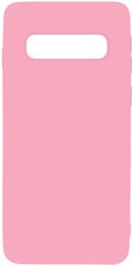 Чехол накладка TOTO 1mm Matt TPU Case Samsung Galaxy S10 Pink