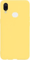 Чехол накладка Samsung Galaxy A10s Yellow TOTO 1mm Matt TPU Case