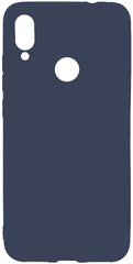 Чехол накладка TOTO 1mm Matt TPU Case Xiaomi Redmi Note 7 Navy Blue