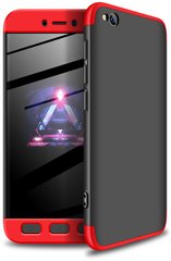 Чехол накладка GKK 3 in 1 Hard PC Case Xiaomi Redmi Go Red/Black