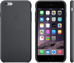Чохол накладка Apple Silicone Case iPhone 6/6s Black