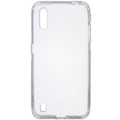 Чехол TPU GETMAN Transparent 1,0 mm для Samsung Galaxy A01 Прозрачный / Transparent