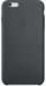 Чехол накладка Apple Silicone Case iPhone 6/6s Black