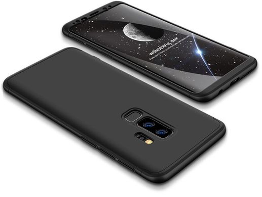 Чехол накладка GKK 3 in 1 Hard PC Case Samsung Galaxy S9+ Black