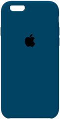 Чехол накладка Apple Silicone Case iPhone 6/6s Blue