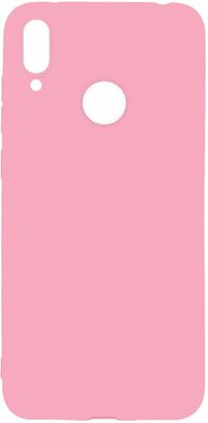 Чехол накладка TOTO 1mm Matt TPU Case Huawei Y7 2019 Pink