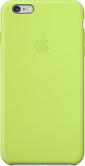 Чехол накладка Apple Silicone Case iPhone 6/6s Green