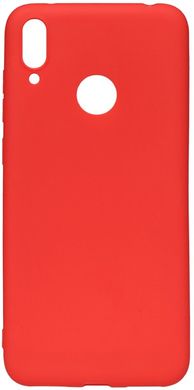 Чехол накладка TOTO 1mm Matt TPU Case Huawei Y7 2019 Red